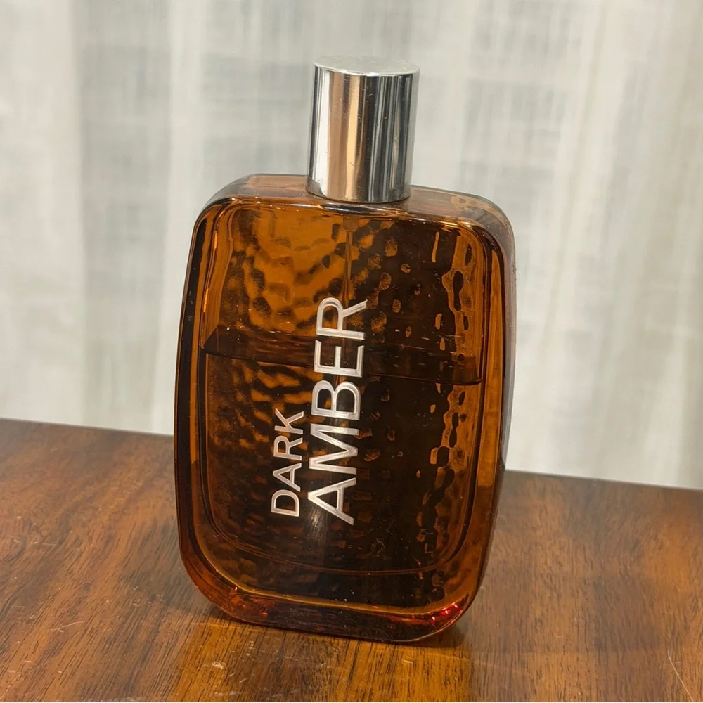 Bath & Body Work DARK AMBER 100ml Cologne Spray RARE RETIRED Discontinued